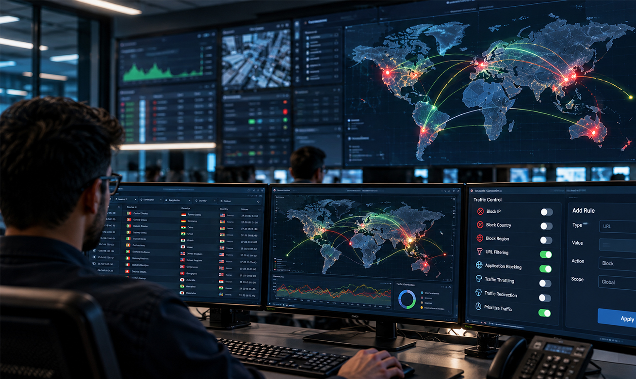 Real-Time Traffic Control